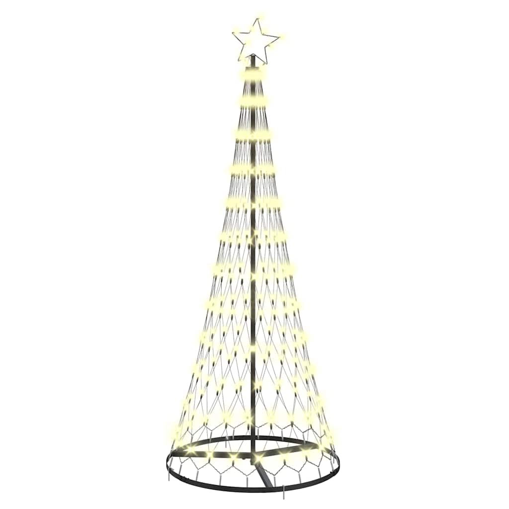 Árvore de Natal LED Branco quente 71 x 71 x 184,5 cm Metal