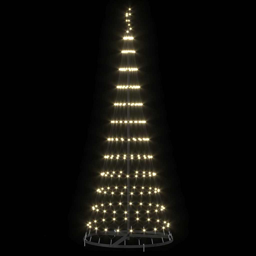 Árvore de Natal LED Branco quente 71 x 71 x 184,5 cm Metal