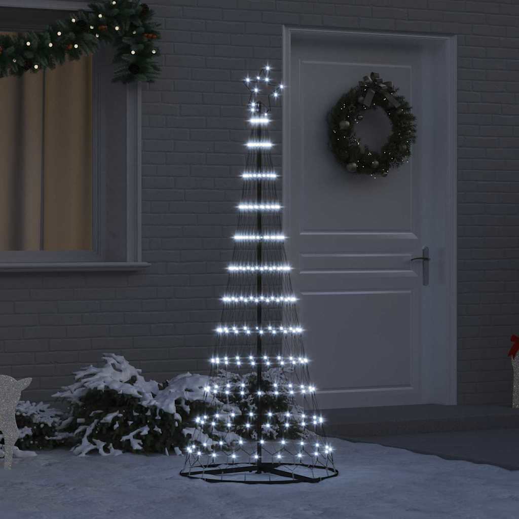 Árvore de Natal LED Branco frio 71 x 71 x 184,5 cm Metal