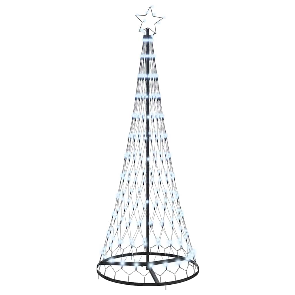 Árvore de Natal LED Branco frio 71 x 71 x 184,5 cm Metal