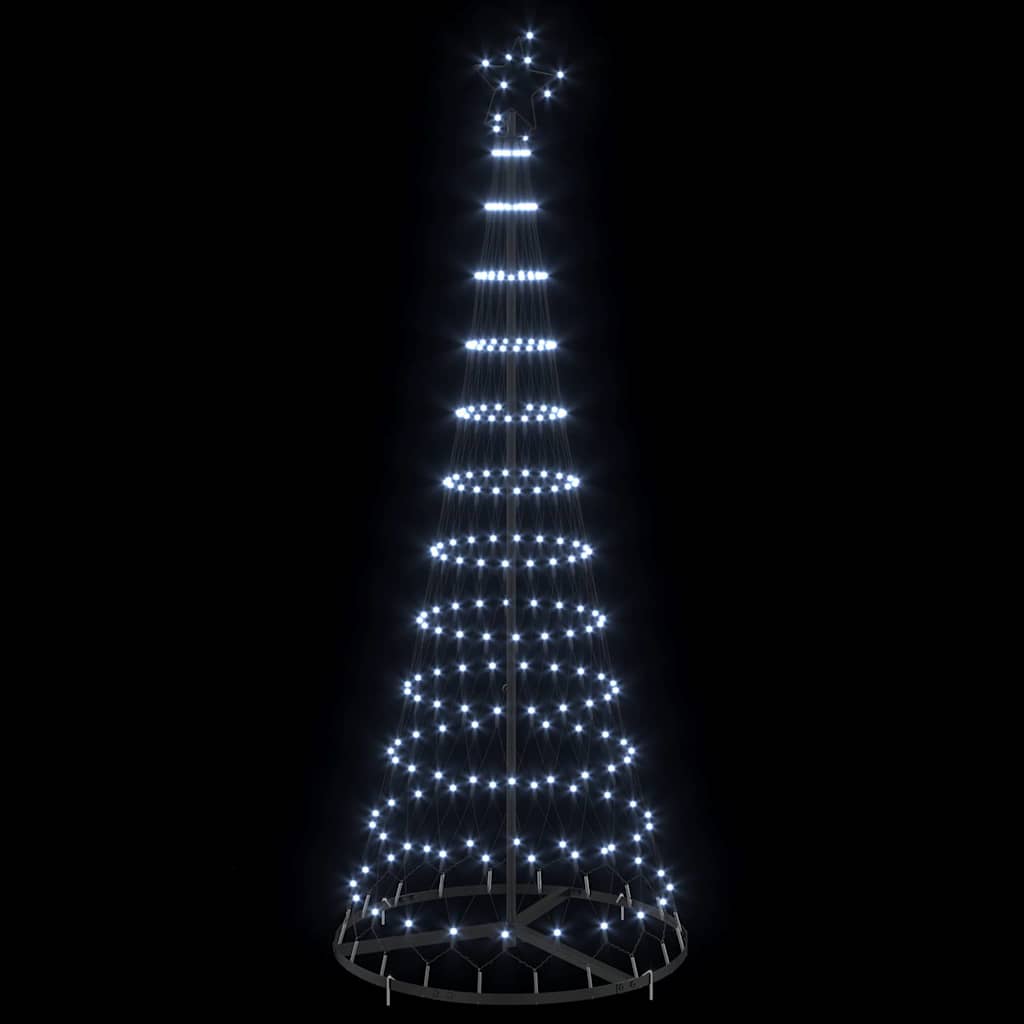 Árvore de Natal LED Branco frio 71 x 71 x 184,5 cm Metal
