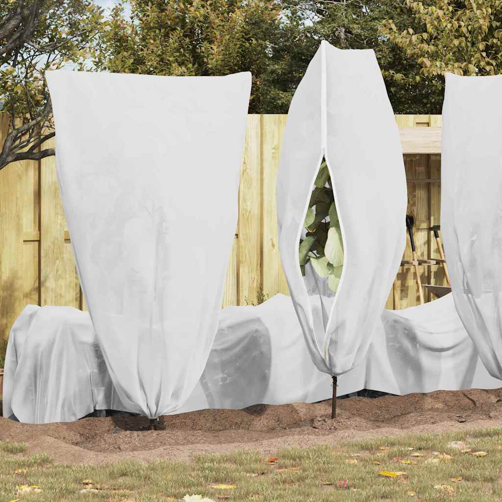 Capas de Fleece para Proteção Contra Geada 5 pcs Bege