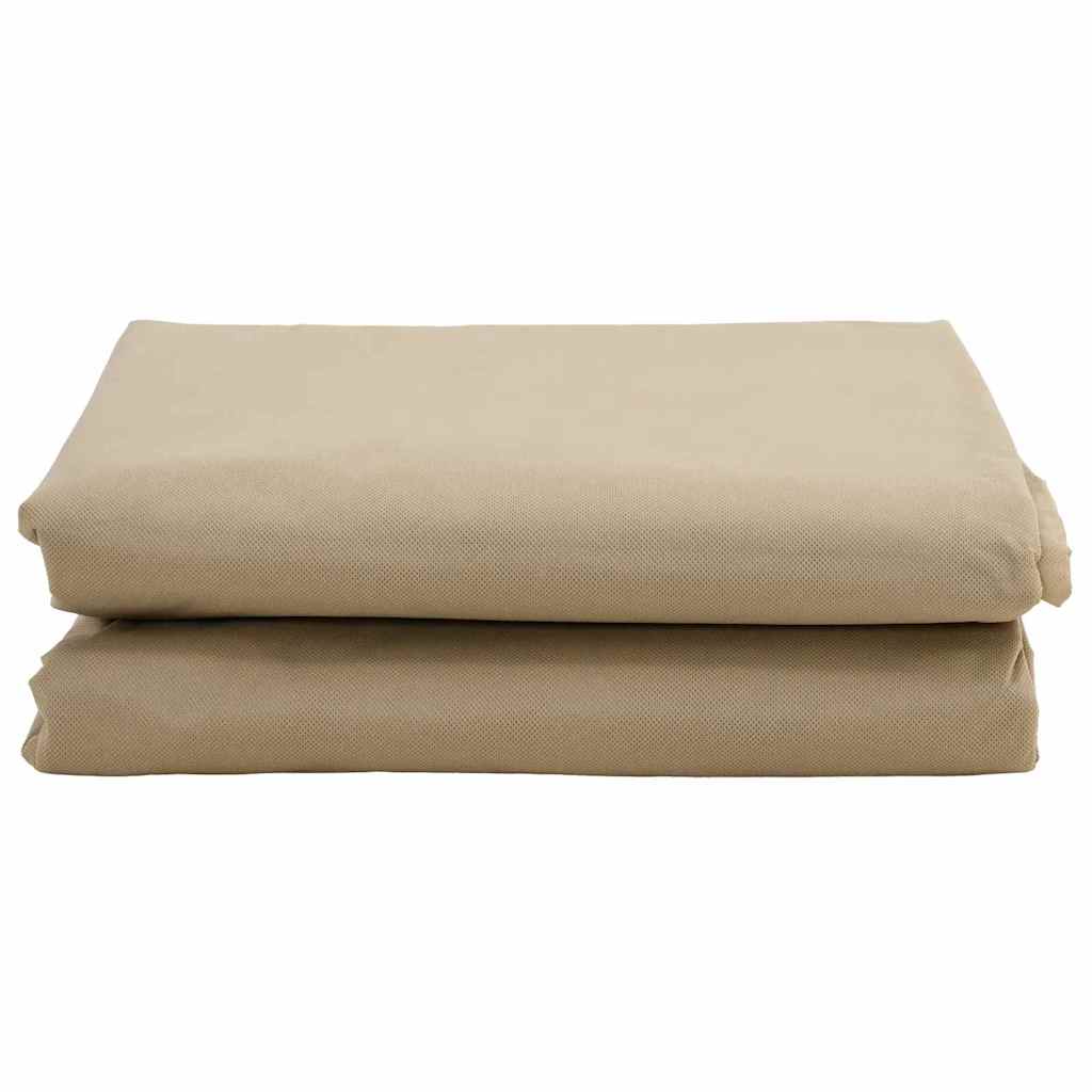 Capas de Fleece para Proteção Contra Geada 5 pcs Bege