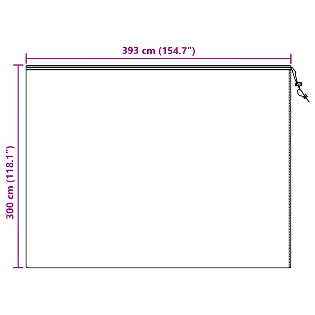 Capas de Fleece para Proteção Contra Geada 5 pcs Bege