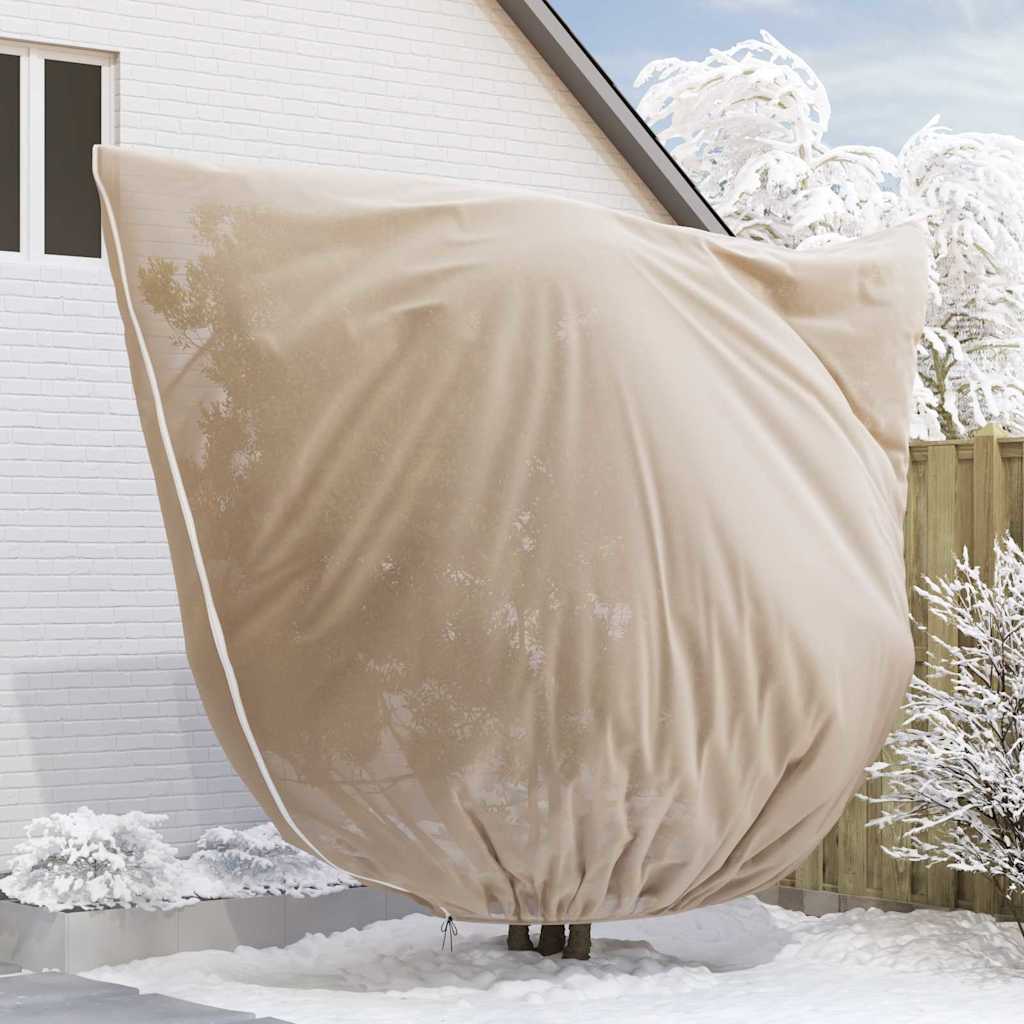 Capas de Fleece para Proteção Contra Geada 5 pcs Bege