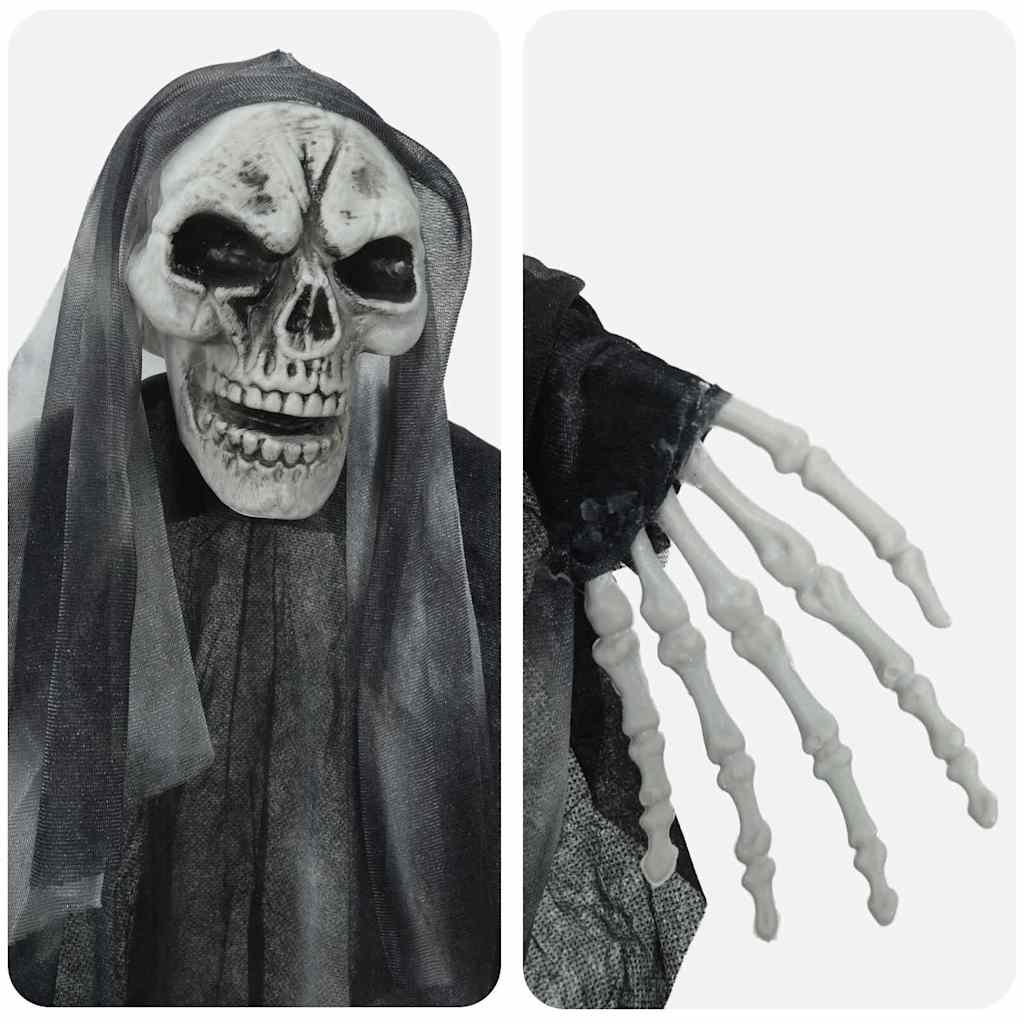 Fantasma de Halloween Pendente 3 pcs Preto 66 x 110 cm