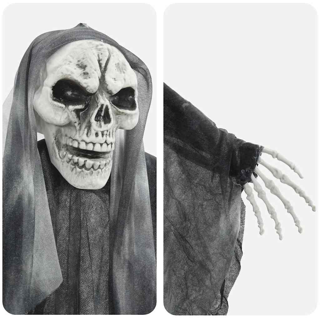 Fantasma de Halloween Pendente 3 pcs Preto 66 x 110 cm