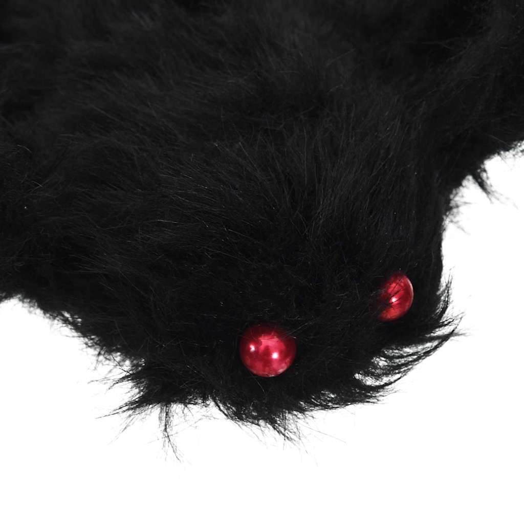 Decoração de Aranha de Halloween 6 pcs Preto 75 cm