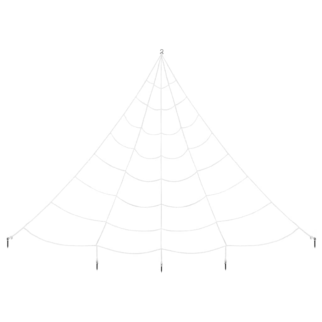 Decoração de Aranha de Halloween com Teias 2 pcs 200 cm