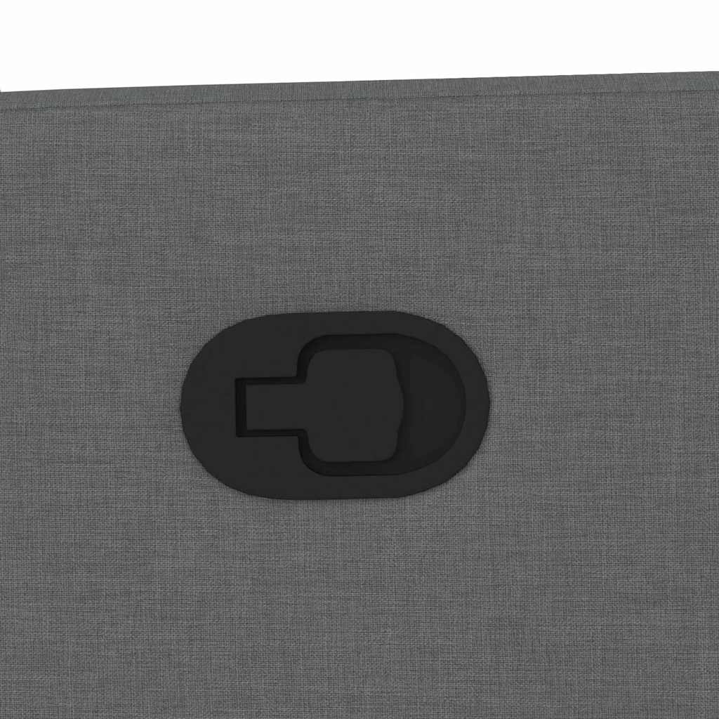 Poltrona reclinável Cinza Escuro 69 x 86 x 100 cm tecido