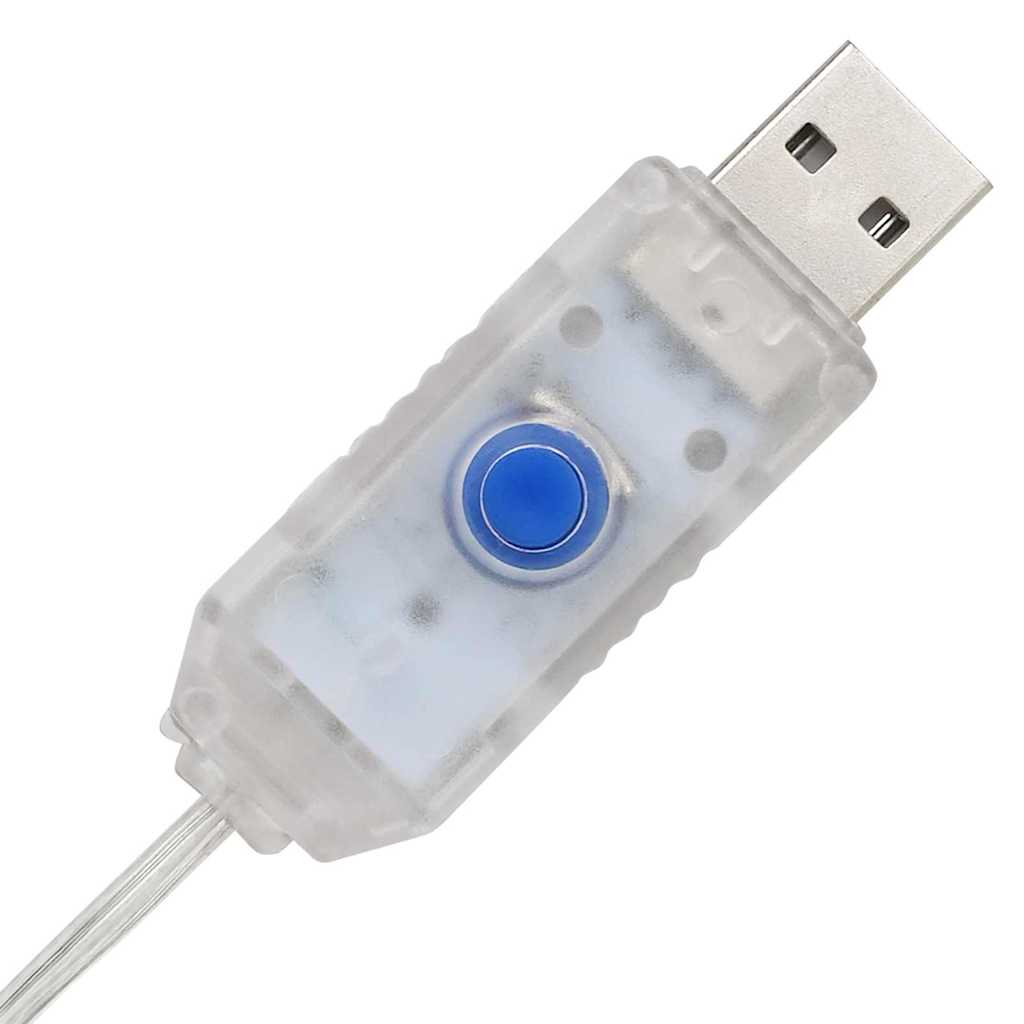 Renas de LED com 40 LEDs 2 pcs Branco quente PET