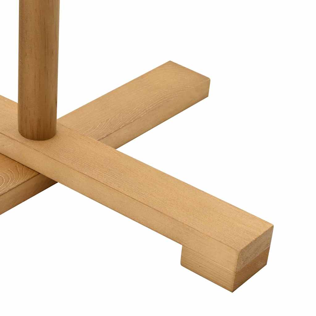 Árvore de Natal de Madeira com suporte Castanho 125 cm Bambu