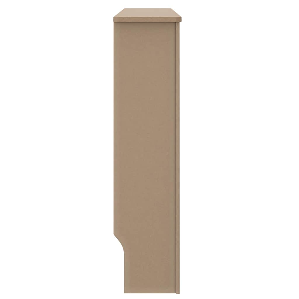 Capa de Radiador 2 pcs Castanho 152x19x81,5cm