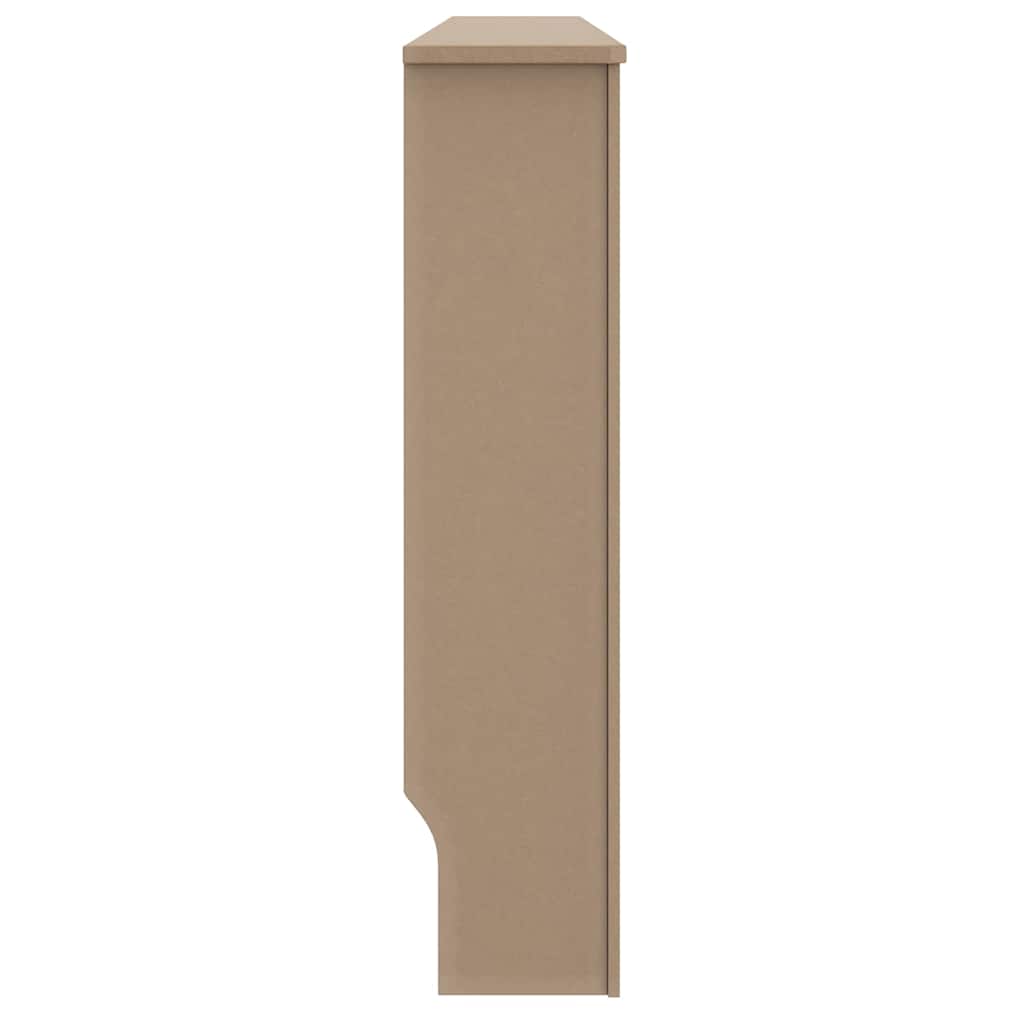 Capa de Radiador 2 pcs Castanho 172x19x81,5cm