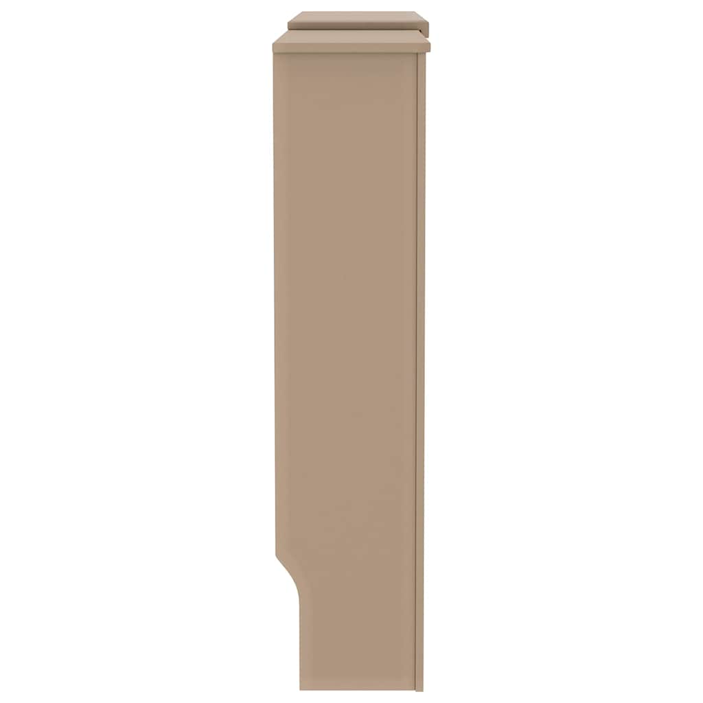 Capa de Radiador 2 pcs Castanho 205x20,5x81,5cm