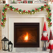 Guirlanda de Bolas de Natal Multicolor 186 cm Poliestireno