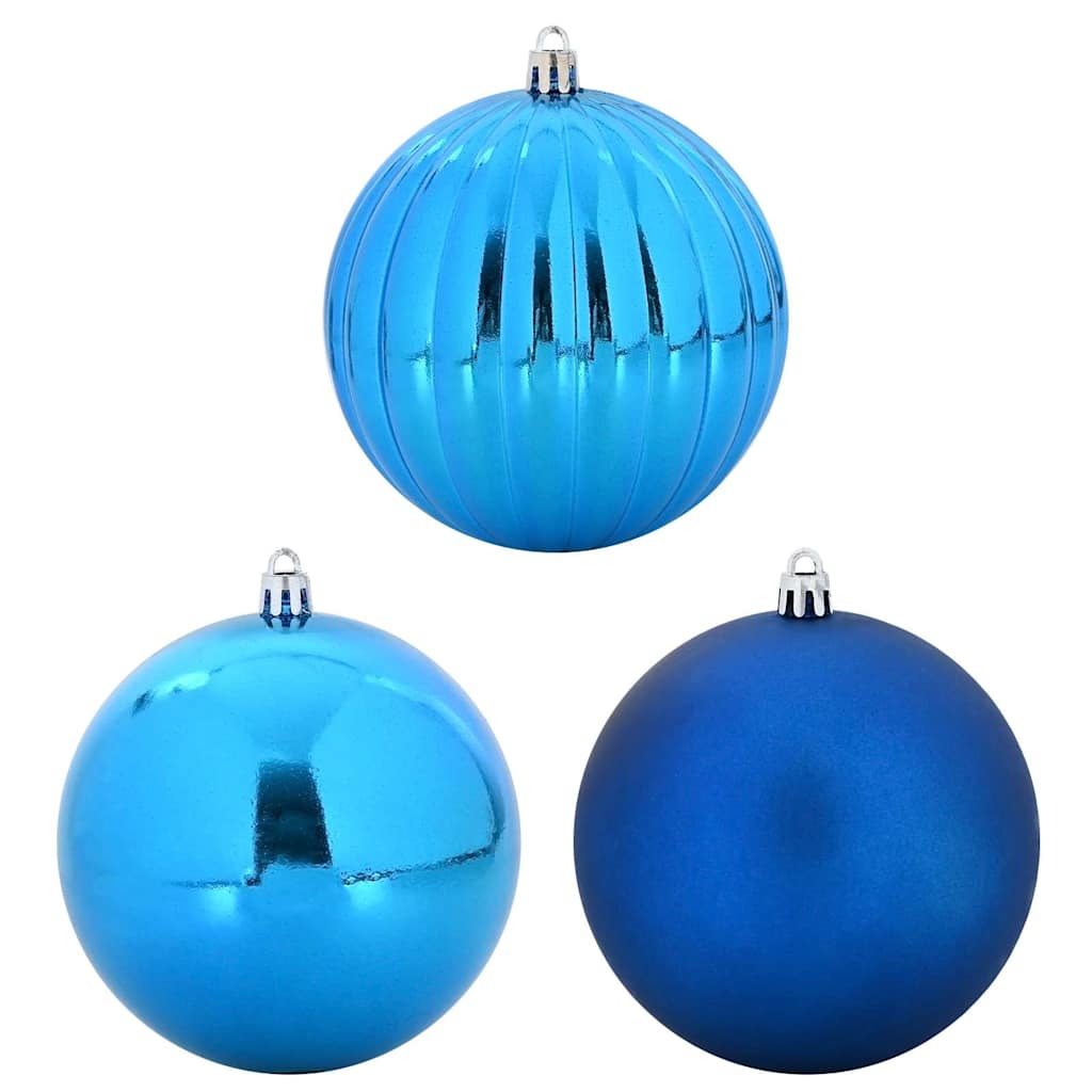 Conjunto de Bolas de Natal 15 pcs Azul