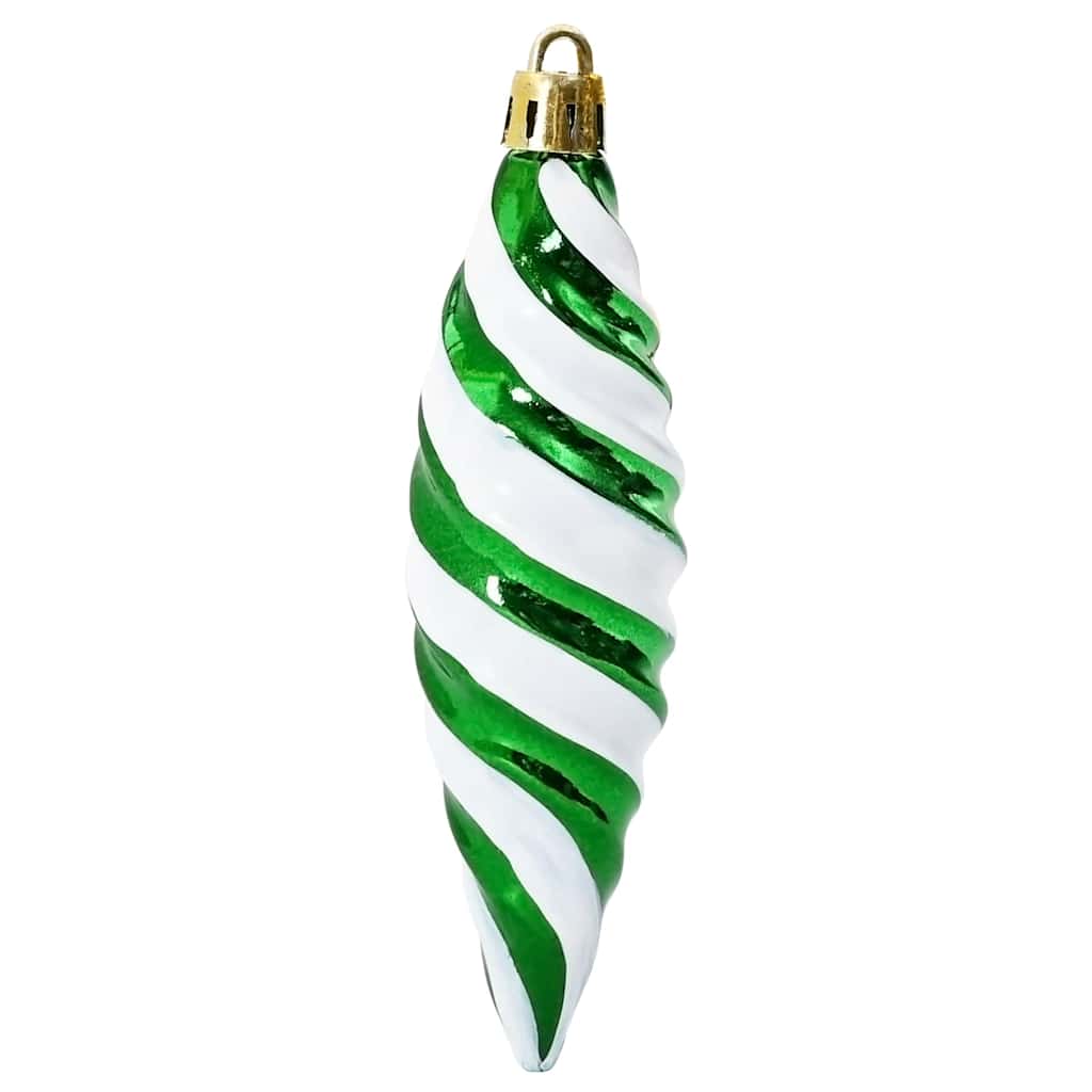 Bola Espiral de Natal 40 pcs Verde
