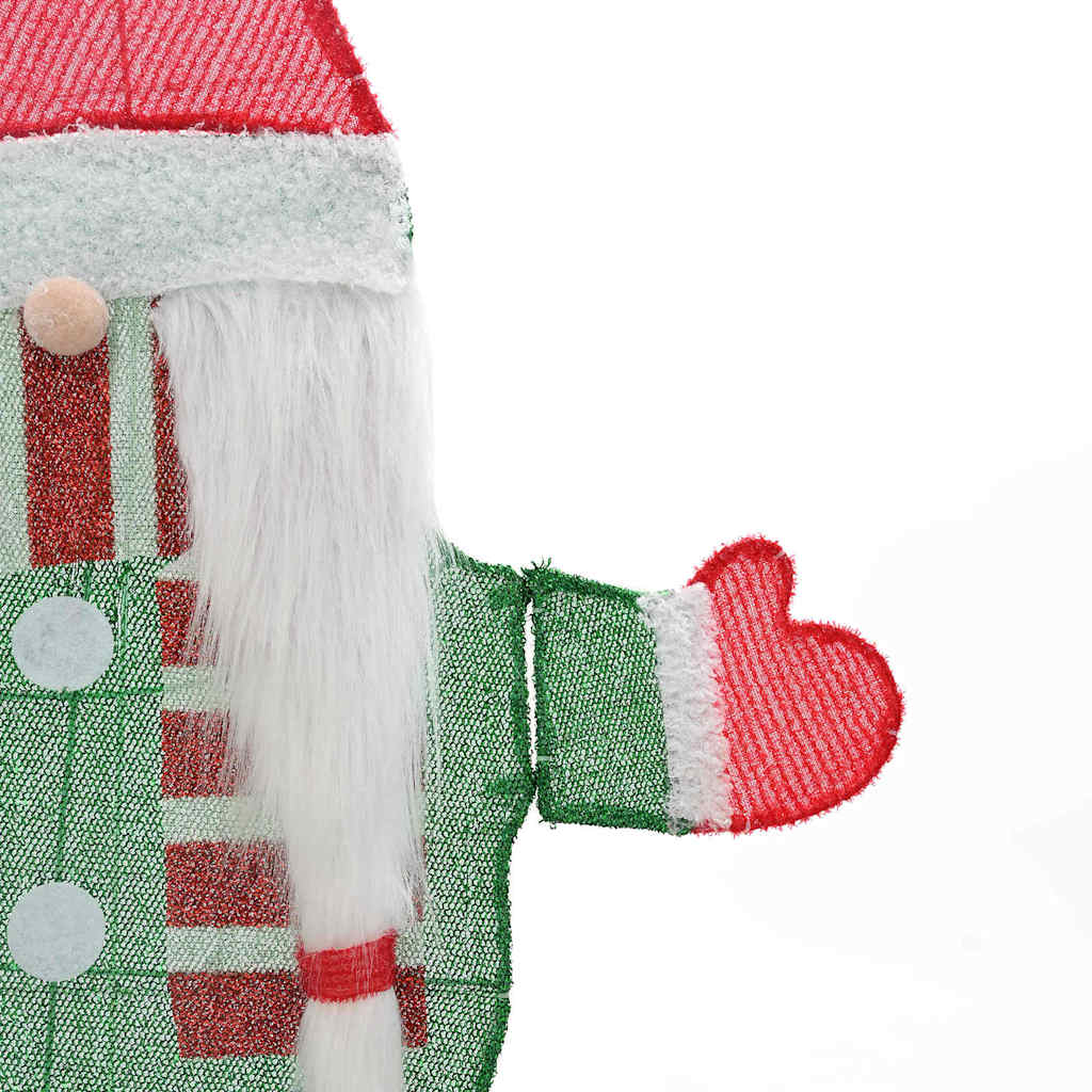 Gnomo Iluminado Branco quente 71 x 64 cm Tecido de Lantejoula