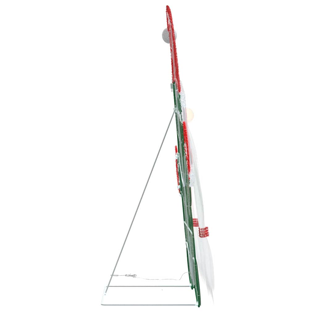 Gnomo Iluminado Branco quente 71 x 64 cm Tecido de Lantejoula