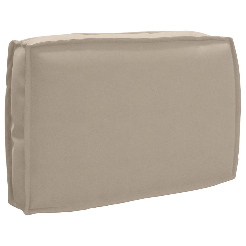 Conjunto de Almofadas para Palete 3 pcs Cinzento-acastanhado