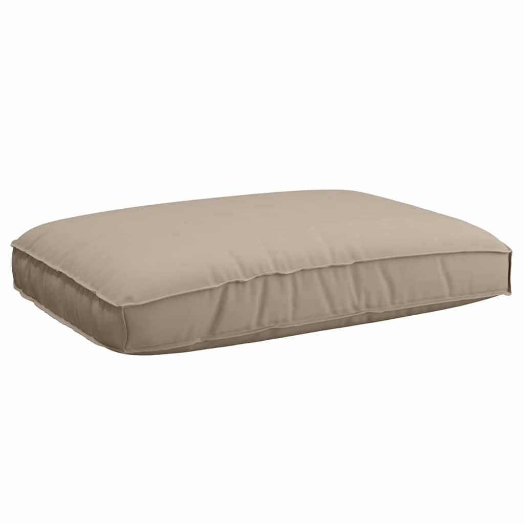 Conjunto de Almofadas para Palete 3 pcs Cinzento-acastanhado