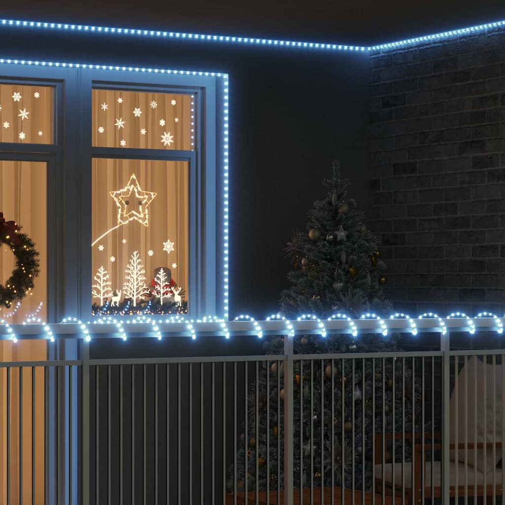 Luz de Corda com 120 LEDs Branco Frio 5 m PVC