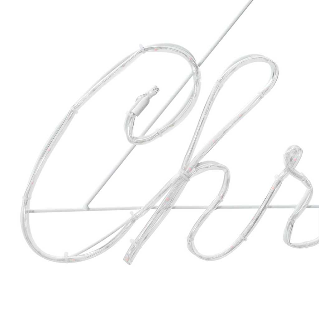 Placa de Natal com 216 LEDs Vermelho 99 x 55 x 13 cm Ferro