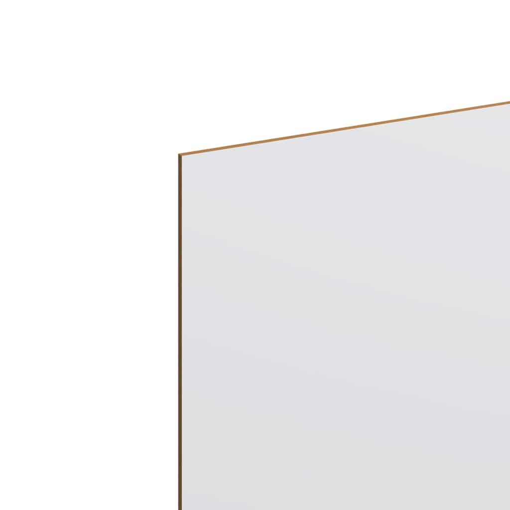 Painéis de Decoração 150 pcs Branco 15 x 21 x 0.3 cm