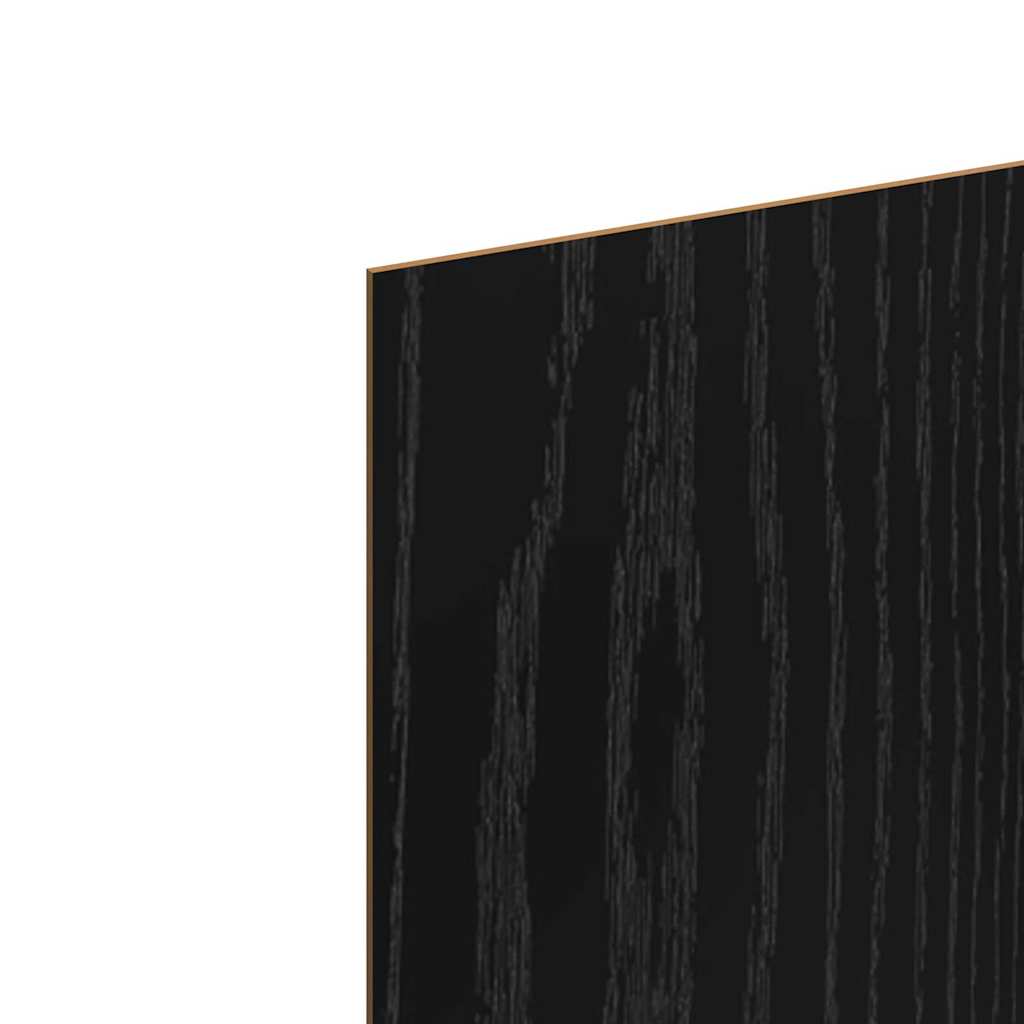 Painéis de Decoração 12 pcs Carvalho preto 21 x 30 x 0.3 cm