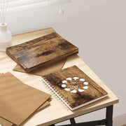 Painéis de Decoração 12 pcs Carvalho fumado 21 x 30 x 0.3 cm