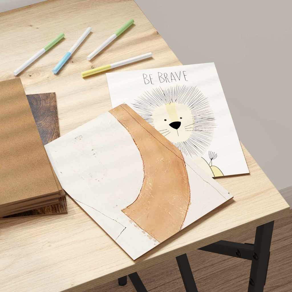 Painéis de Decoração 12 pcs Carvalho fumado 21 x 30 x 0.3 cm