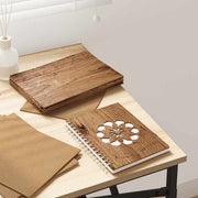 Painéis de Decoração 12 pcs Madeira antiga 21 x 30 x 0.3 cm