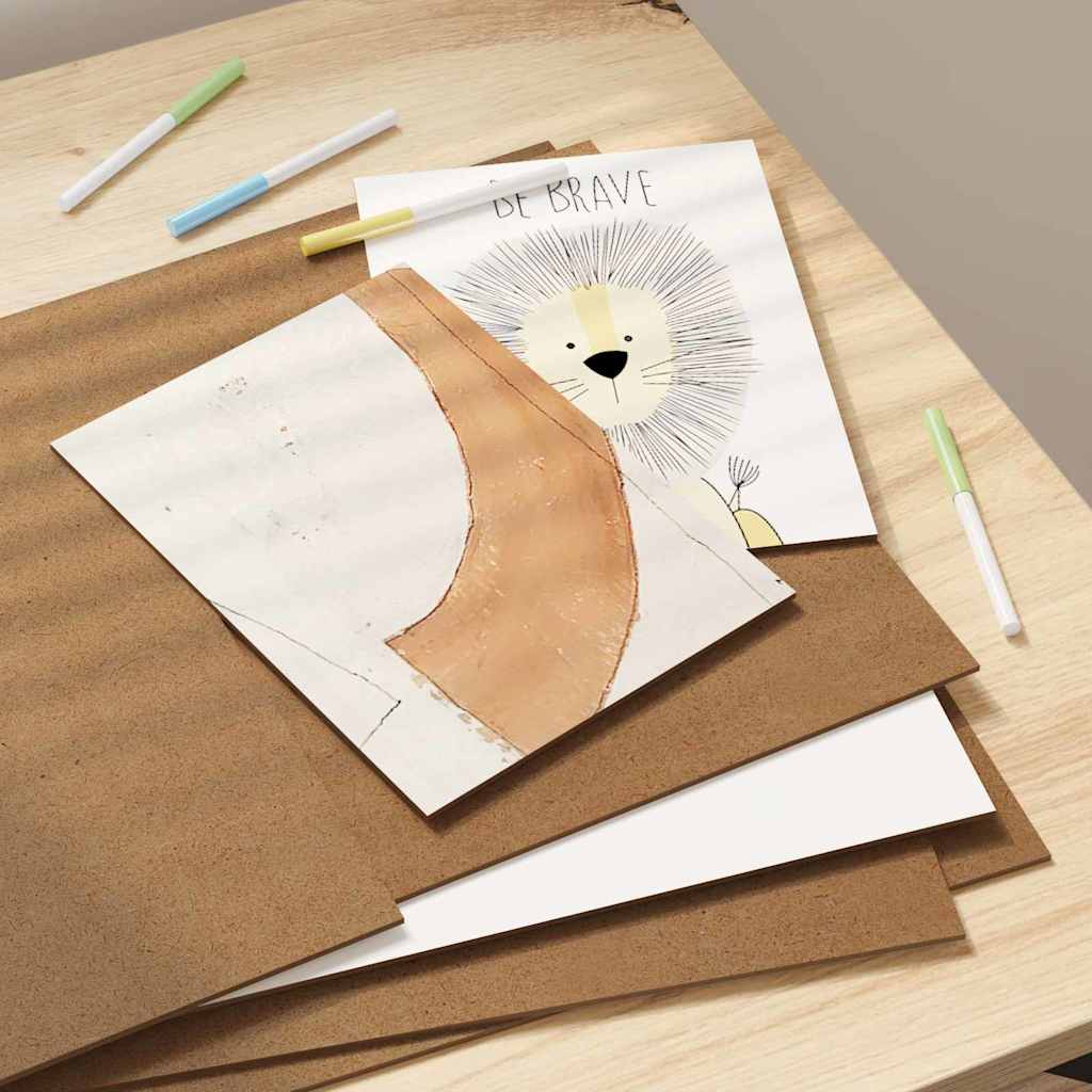 Painéis de Decoração 12 pcs Branco 30 x 42 x 0.3 cm