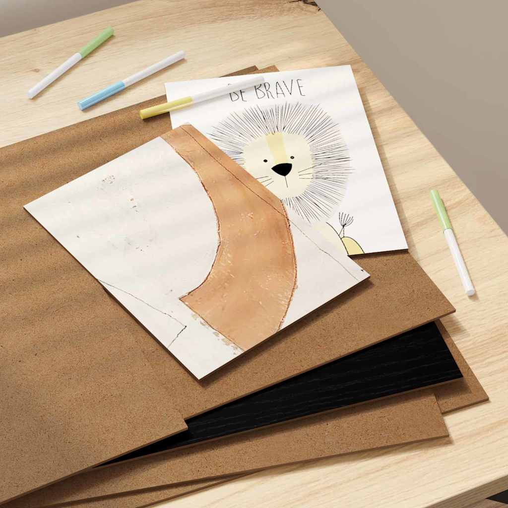 Painéis de Decoração 12 pcs Carvalho preto 30 x 42 x 0.3 cm