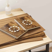 Painéis de Decoração 12 pcs Carvalho fumado 30 x 42 x 0.3 cm