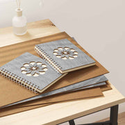 Painéis de Decoração 12 pcs Sonoma cinzento 30 x 42 x 0.3 cm