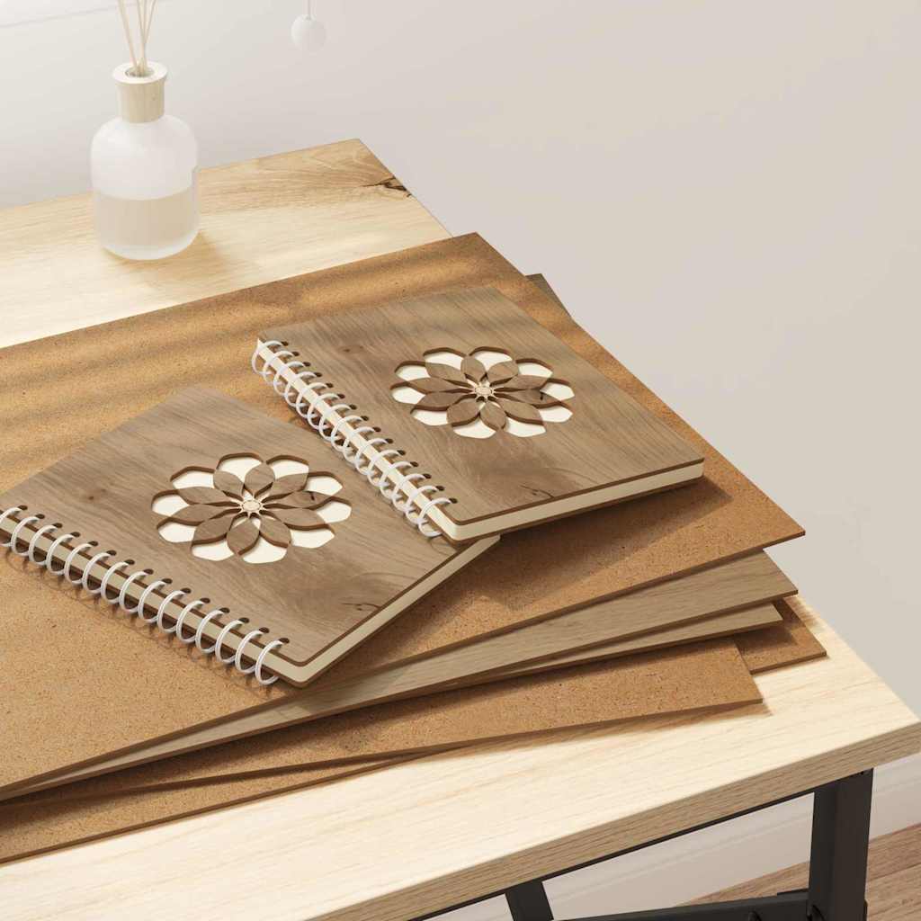 Painéis de Decoração 12 pcs carvalho artisiano 30 x 42 x 0.3 cm