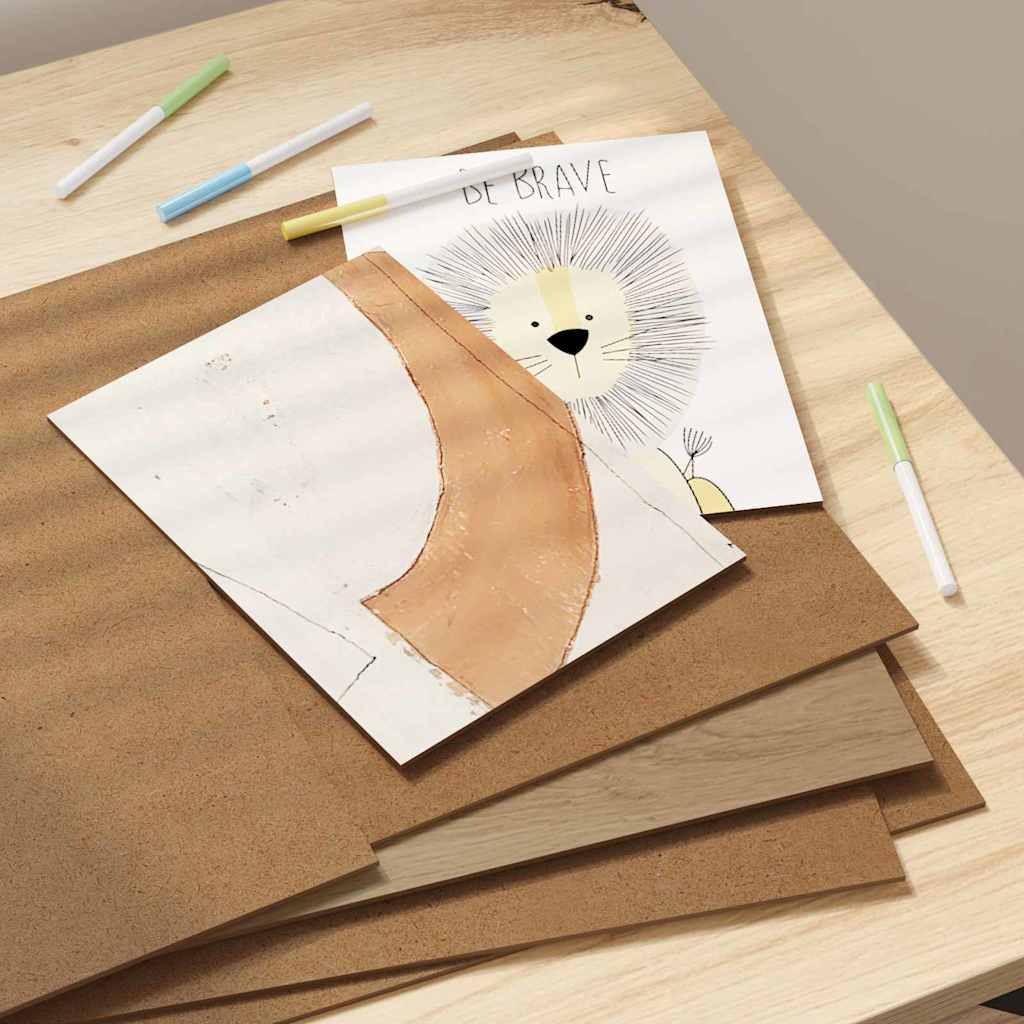 Painéis de Decoração 12 pcs carvalho artisiano 30 x 42 x 0.3 cm