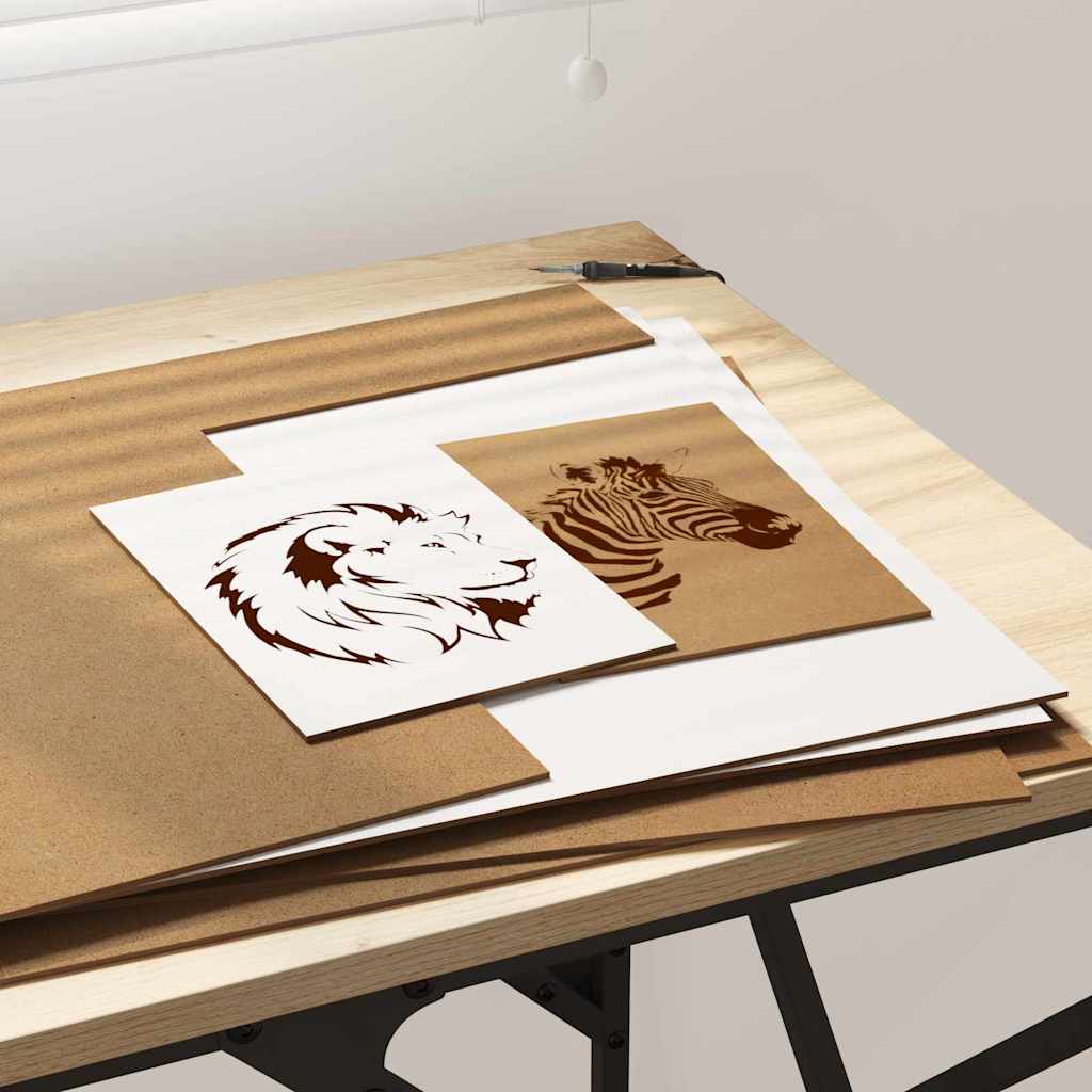 Painéis de Decoração 12 pcs Branco 40 x 60 x 0.3 cm