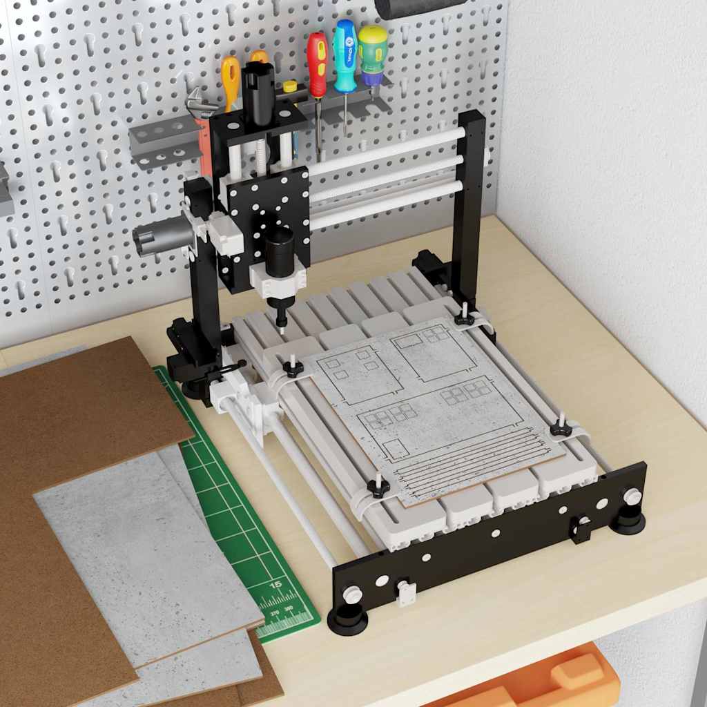 Painéis de Decoração 12 pcs Cinzento cimento 40 x 60 x 0.3 cm