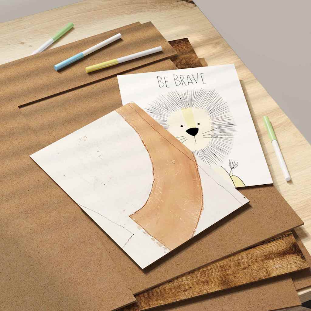 Painéis de Decoração 12 pcs Carvalho fumado 40 x 60 x 0.3 cm