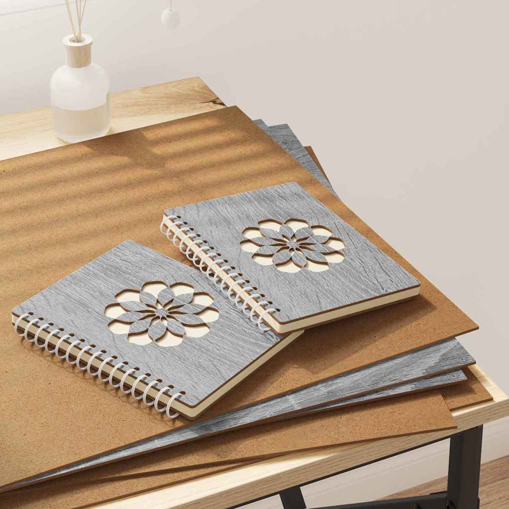 Painéis de Decoração 12 pcs Sonoma cinzento 40 x 60 x 0.3 cm