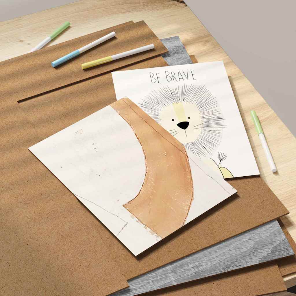 Painéis de Decoração 12 pcs Sonoma cinzento 40 x 60 x 0.3 cm