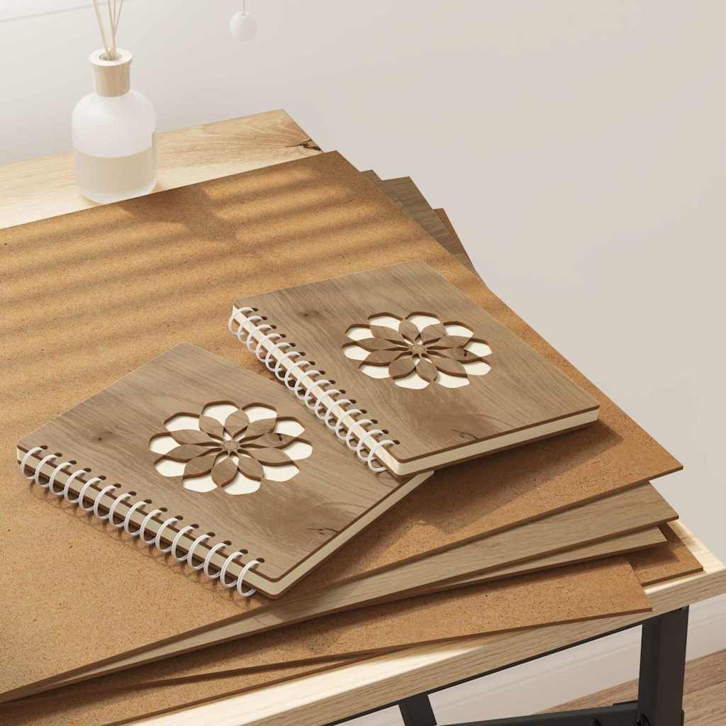 Painéis de Decoração 12 pcs carvalho artisiano 40 x 60 x 0.3 cm