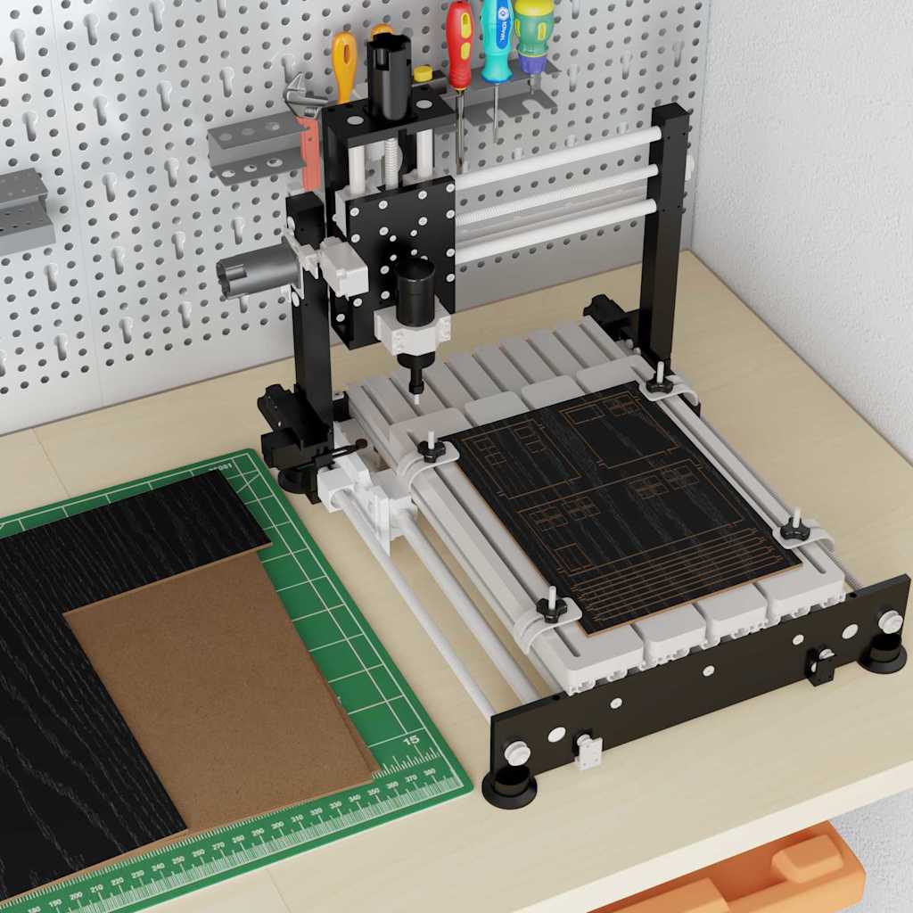 Painéis de Decoração 12 pcs Carvalho preto 30 x 30 x 0.3 cm