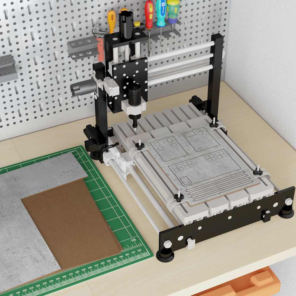 Painéis de Decoração 12 pcs Cinzento cimento 30 x 30 x 0.3 cm