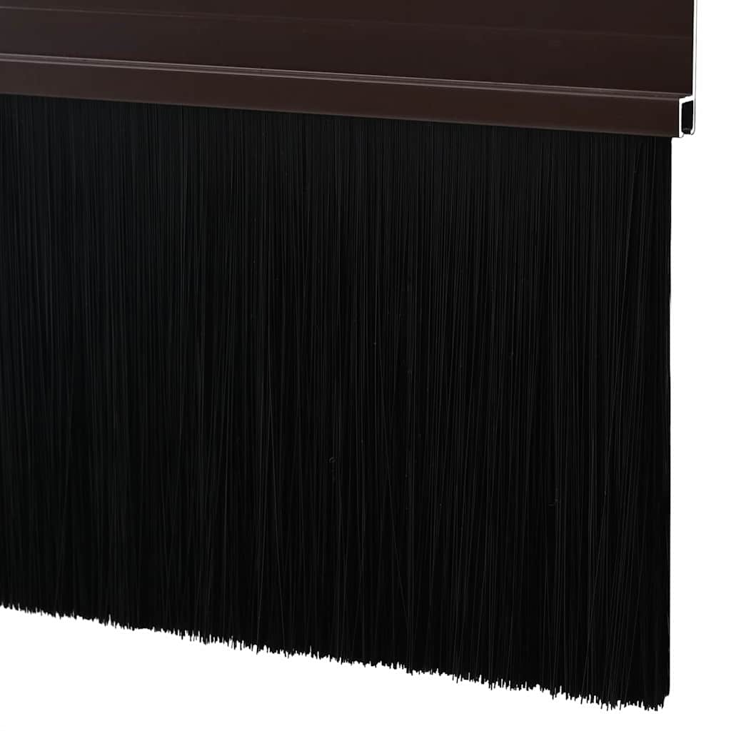 Selos de Escovas para Porta Auto-adesivos 12 pcs Branco 100 cm