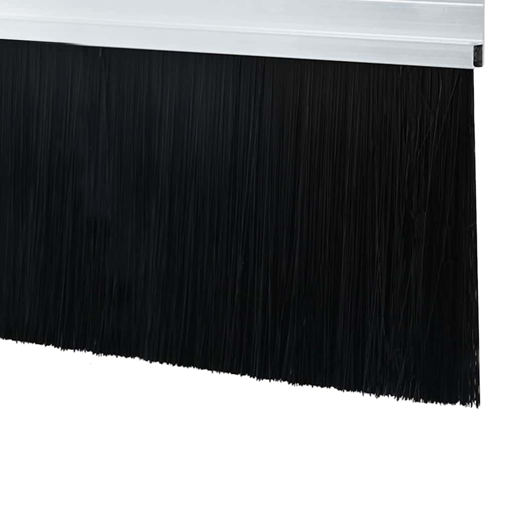 Selos de Escovas para Porta Auto-adesivos 12 pcs Branco 100 cm