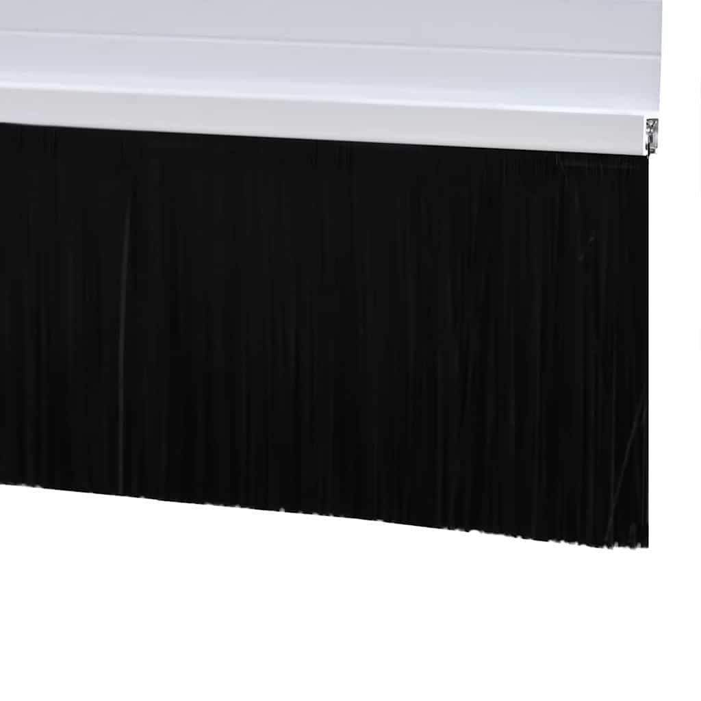 Selos de Escovas para Porta Auto-adesivos 12 pcs Branco 100 cm